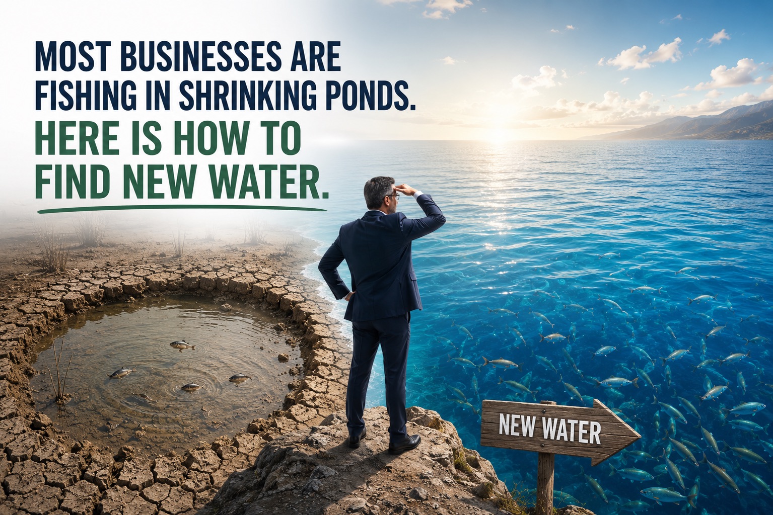 Most Businesses Are Fishing in Shrinking Ponds. Here Is How to Find New Water.