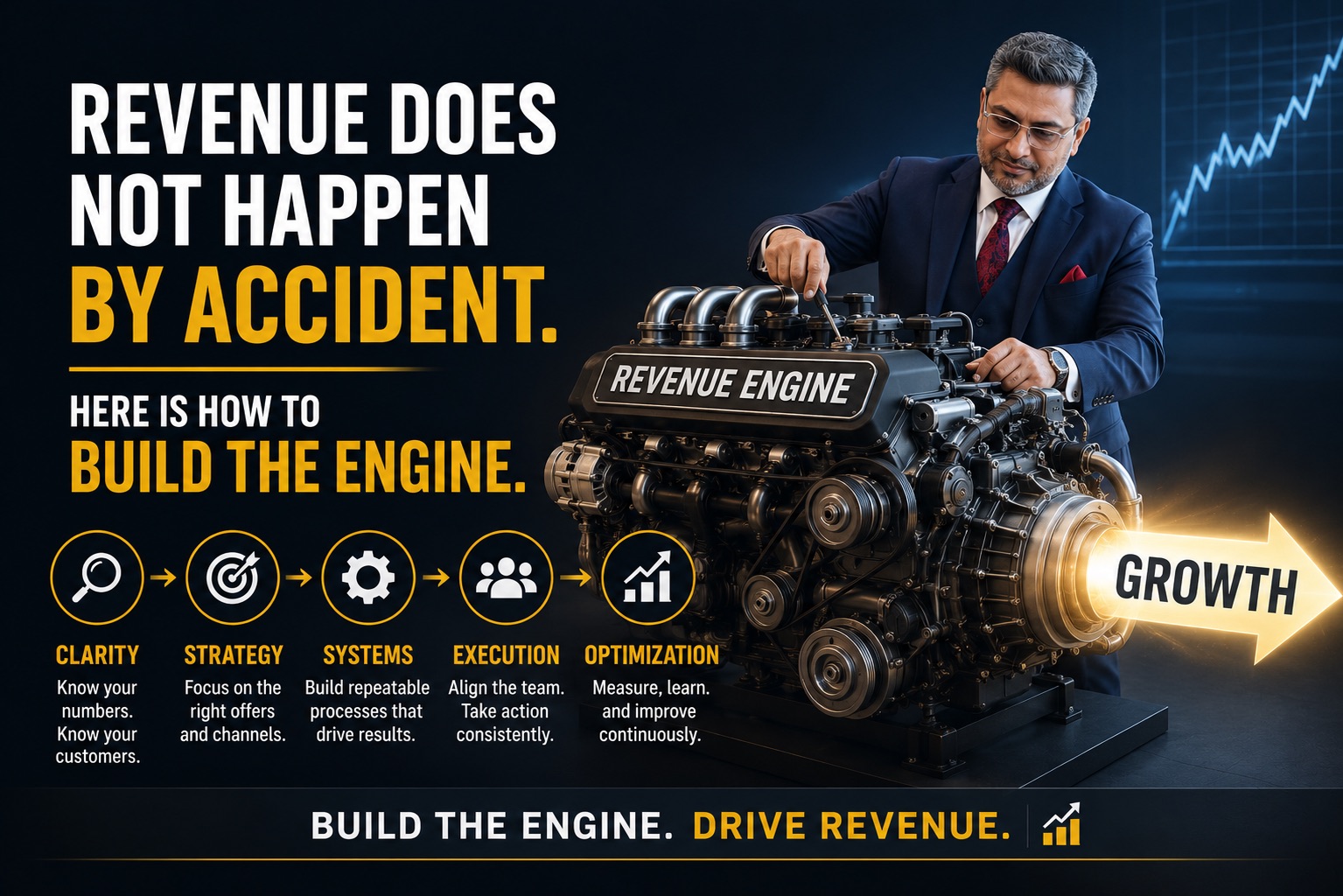 Revenue Does Not Happen by Accident. Here Is How to Build the Engine.